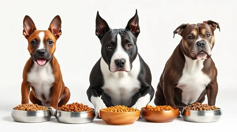 As três fases da vida de um Bull Terrier - filhote, adulto e idoso - e a alimentação adequada para cada uma delas.